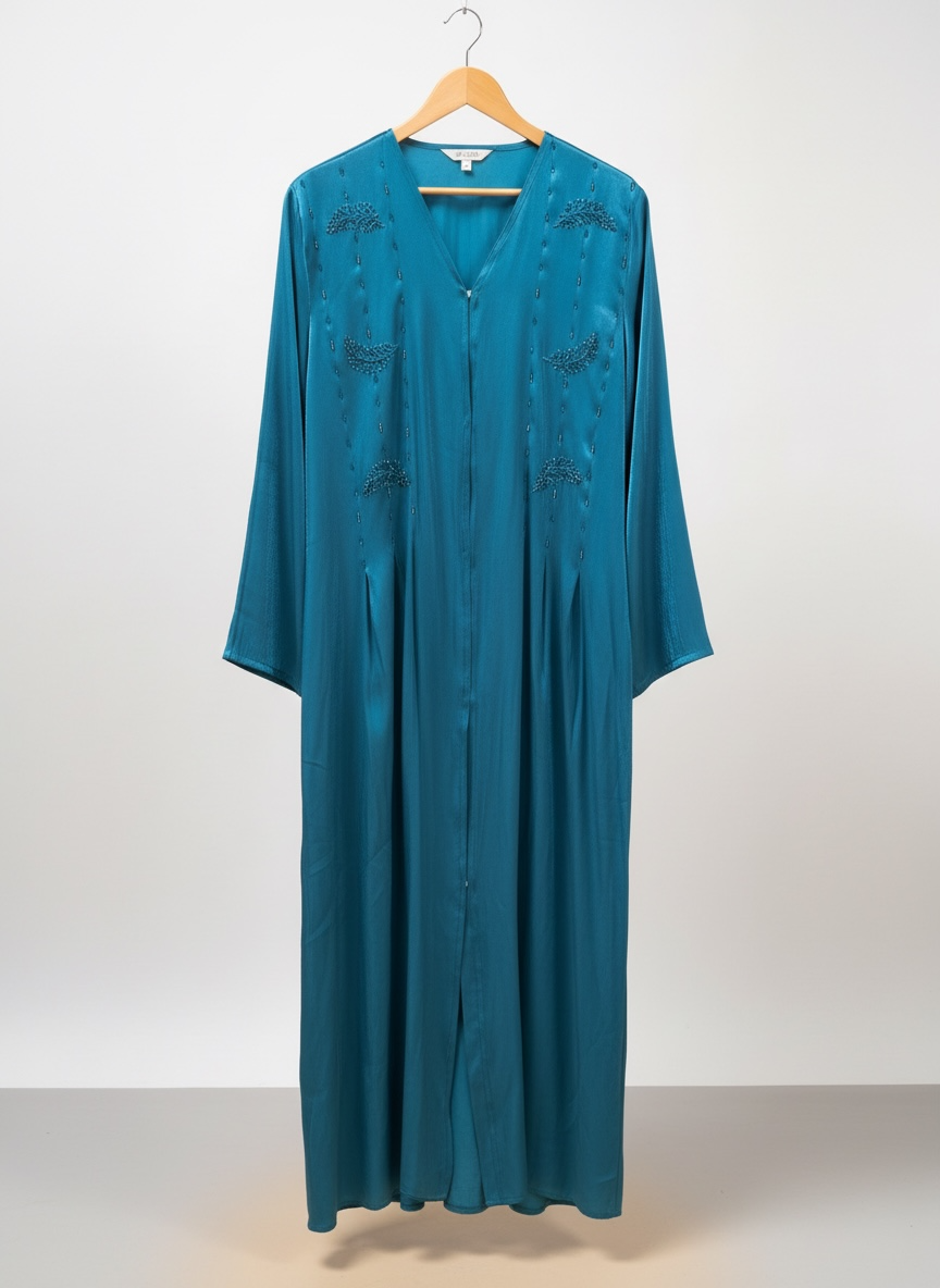 Abaya Orgenza Bleue