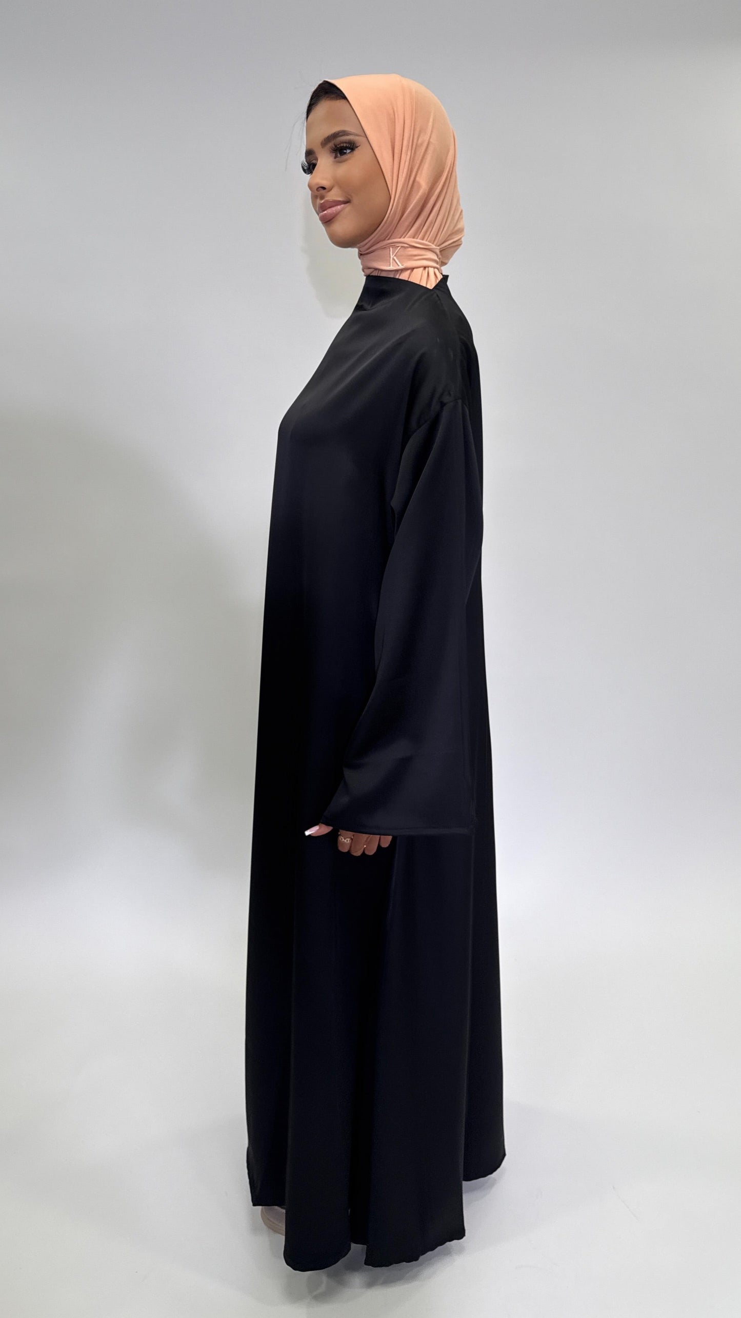 Robe Satin Premium - Noir