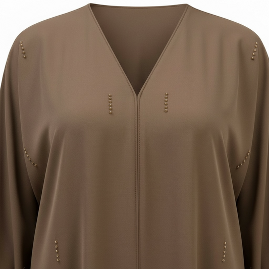 Abaya Amna - Taupe