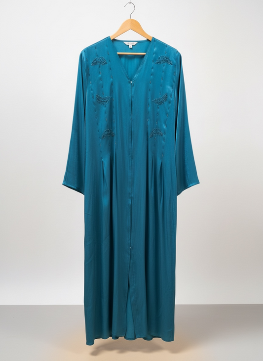 Abaya Orgenza Bleue