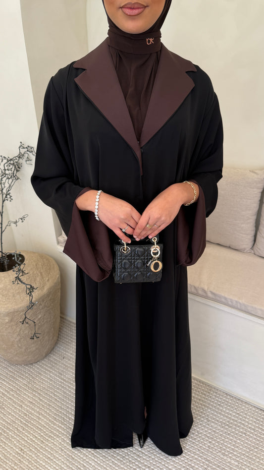 Abaya Ameera Dark Brown