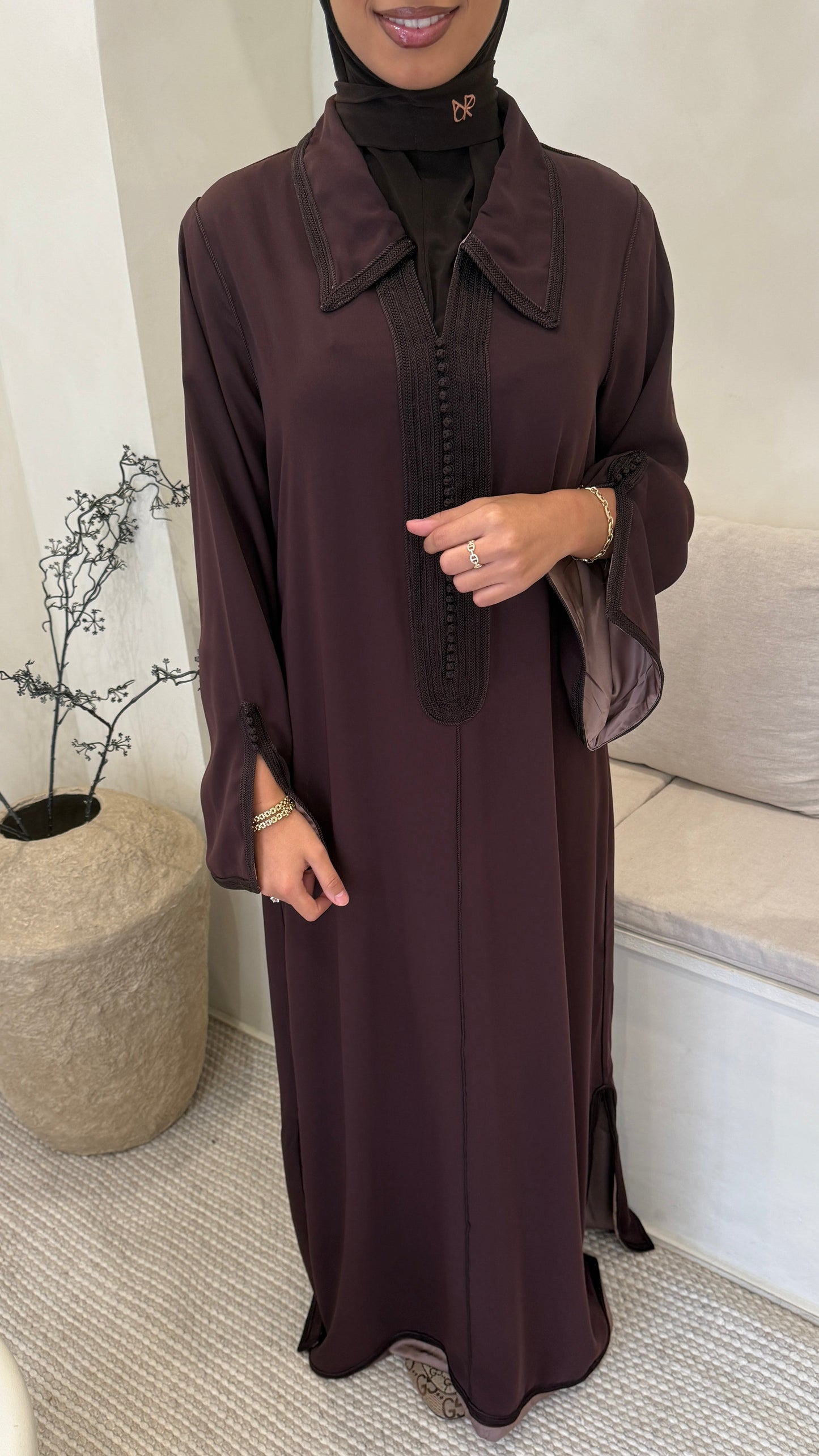 Kaftan Sahar Marron
