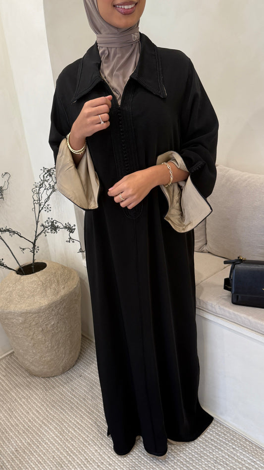 Kaftan Sahar Noir