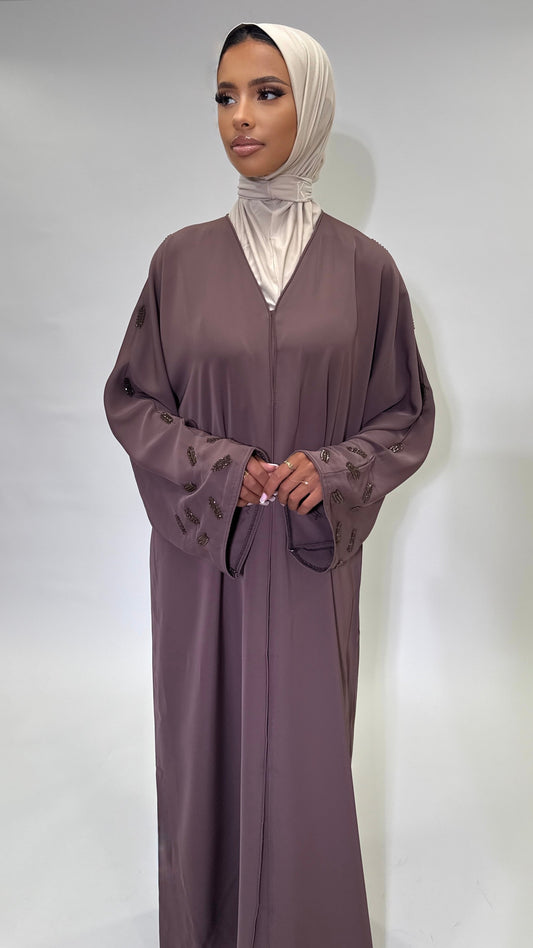 Abaya Ameena - Marron