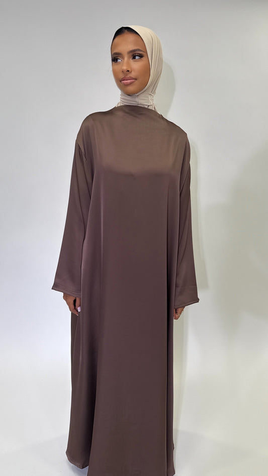 Robe Satin Premium - Taupe