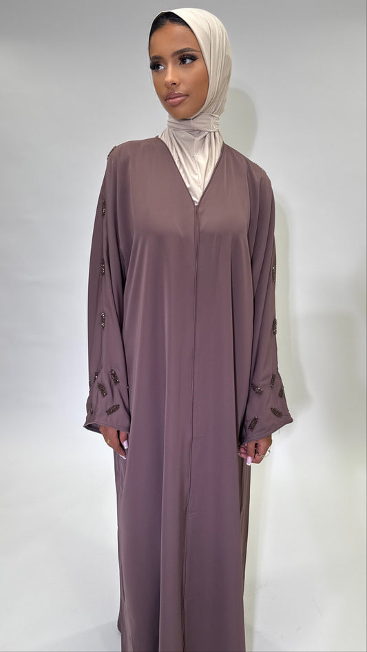 Abaya Ameena - Marron