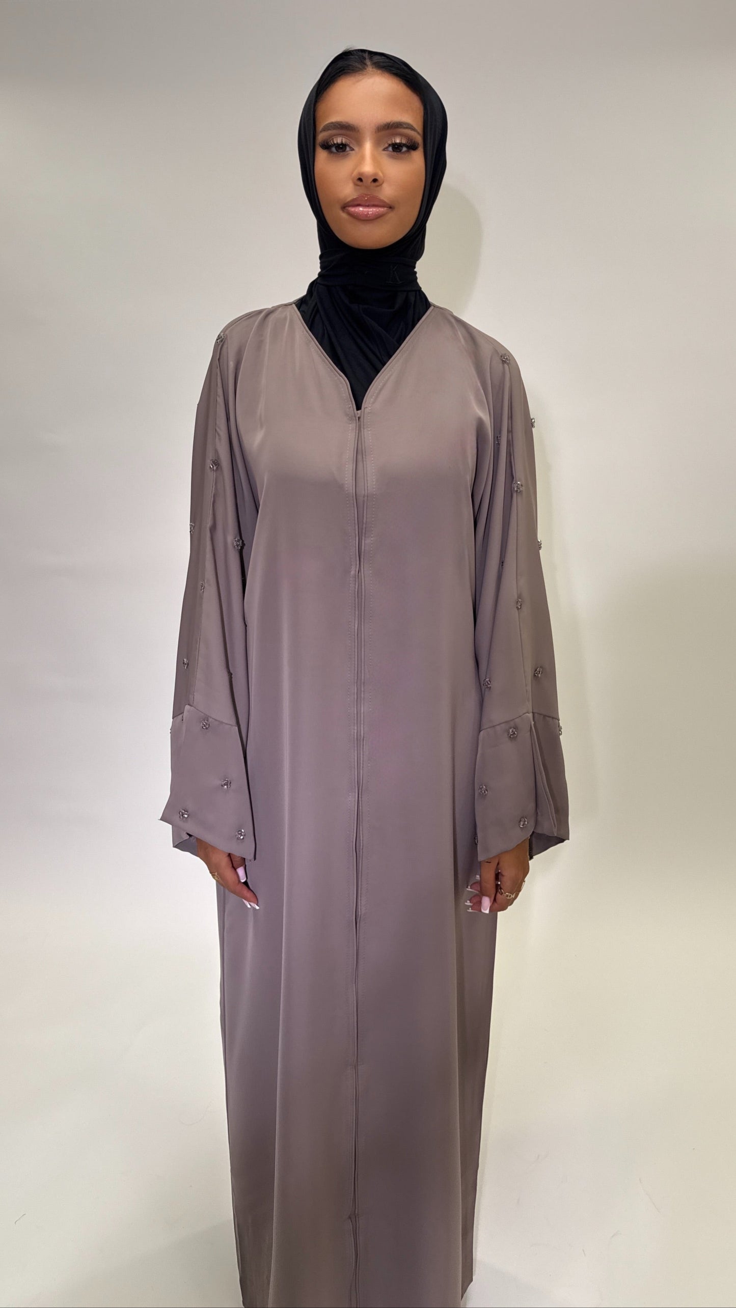 Abaya Noura - Taupe