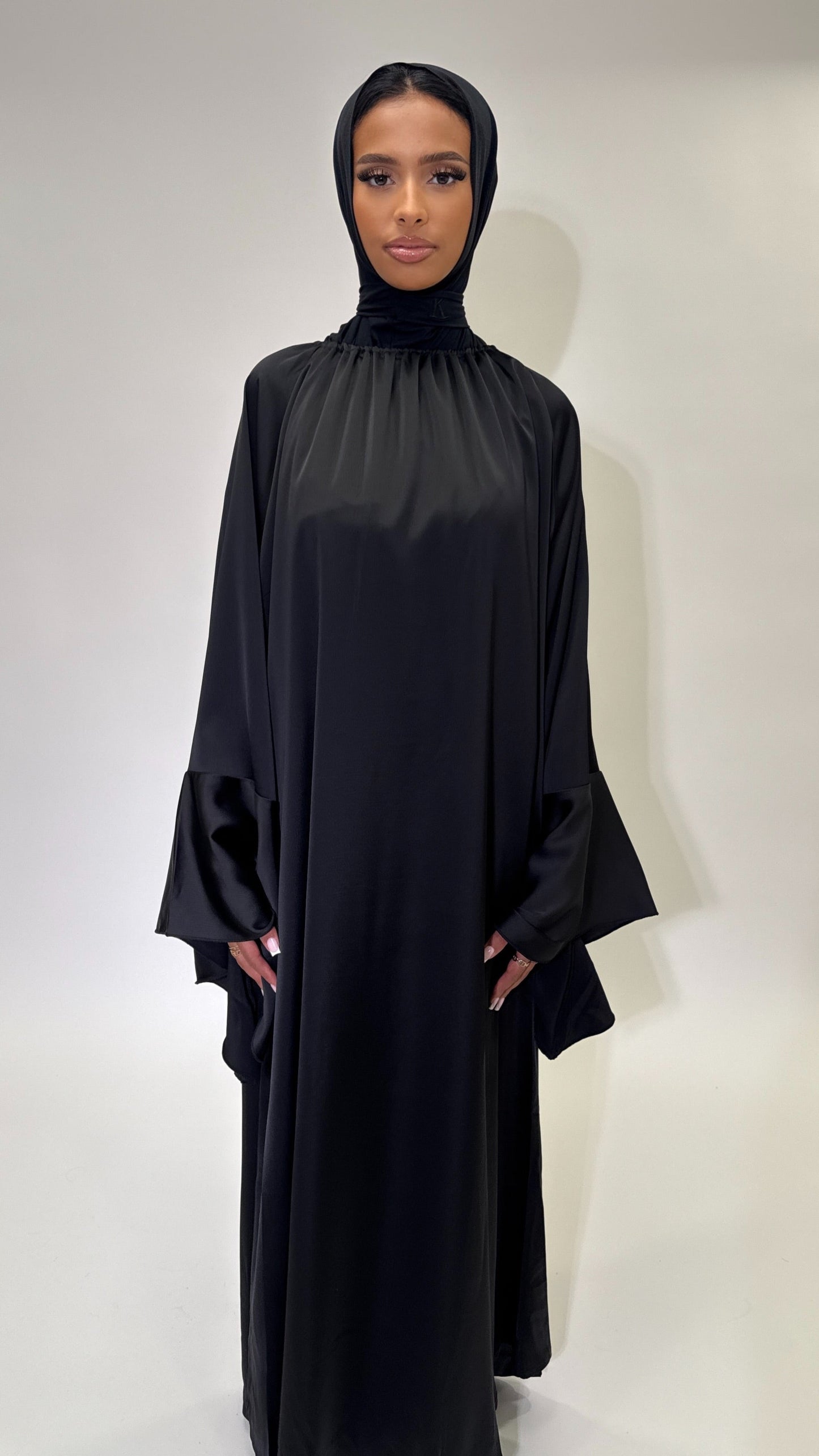 Drapé Dress - Noir
