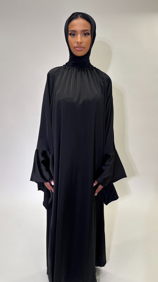 Drapé Dress - Noir