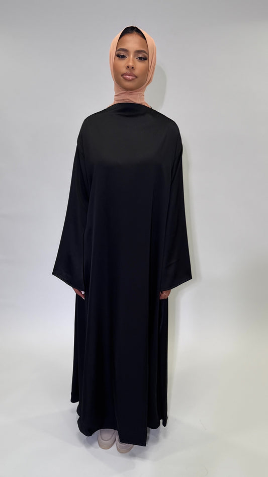 Robe Satin Premium - Noir