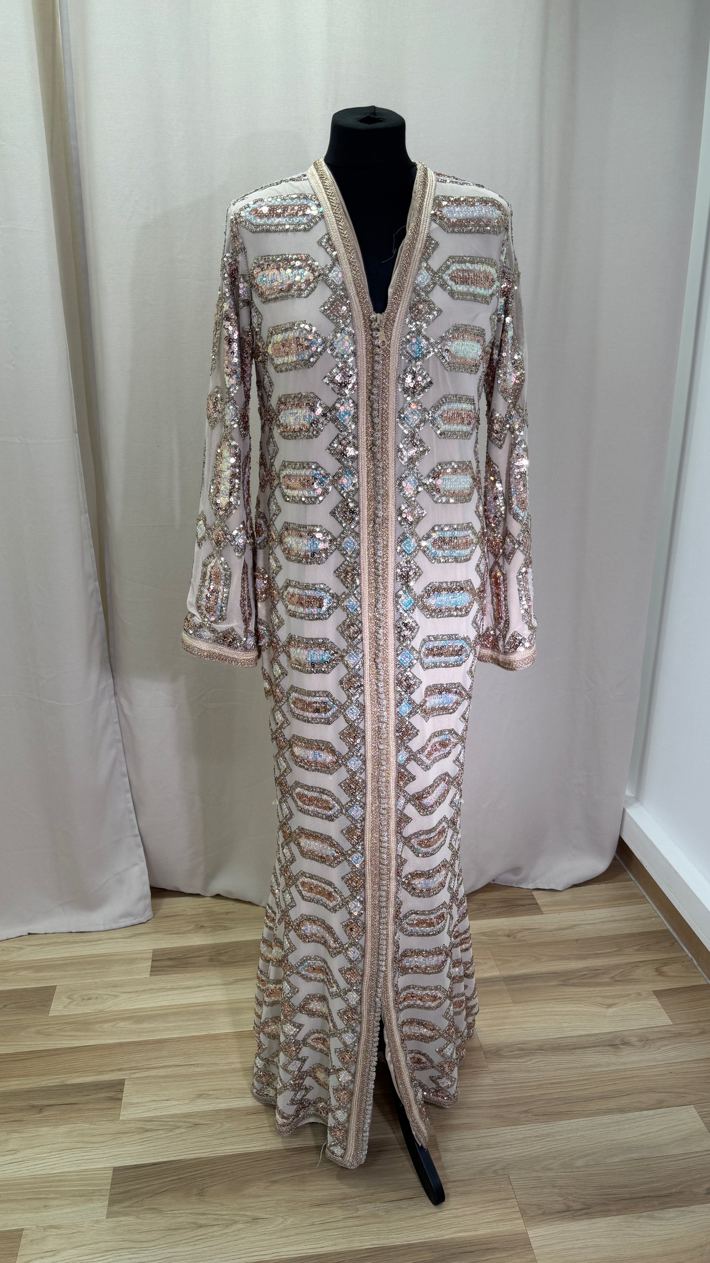 Caftan sirene sequin