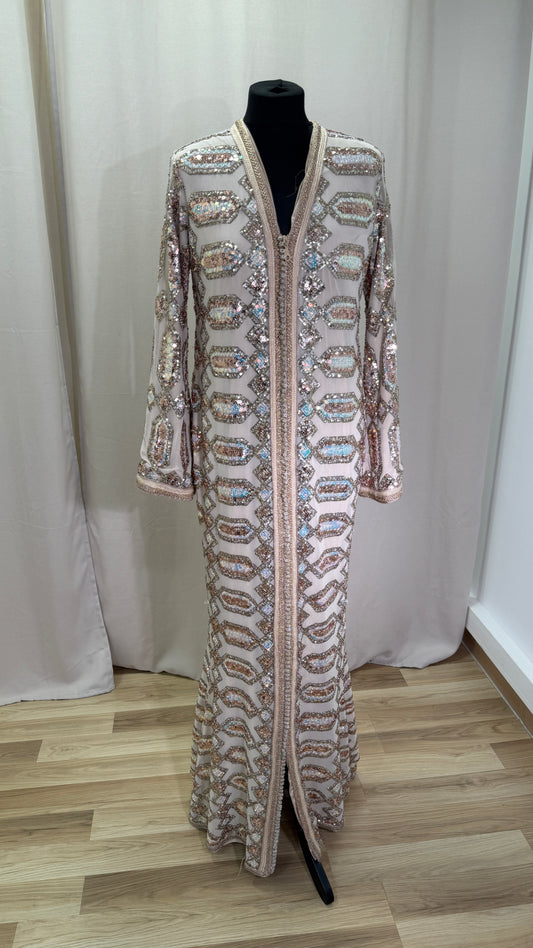 Caftan sirene sequin