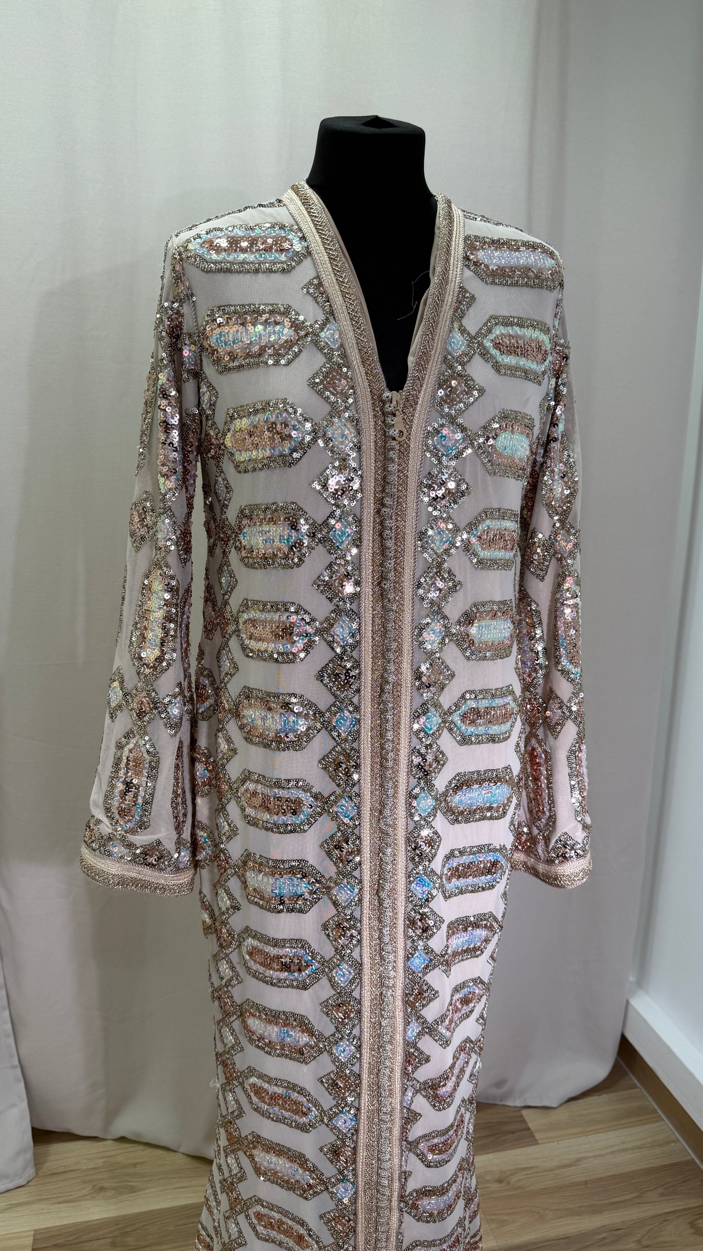 Caftan sirene sequin