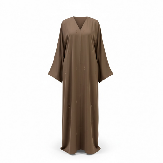 Abaya Amna - Taupe