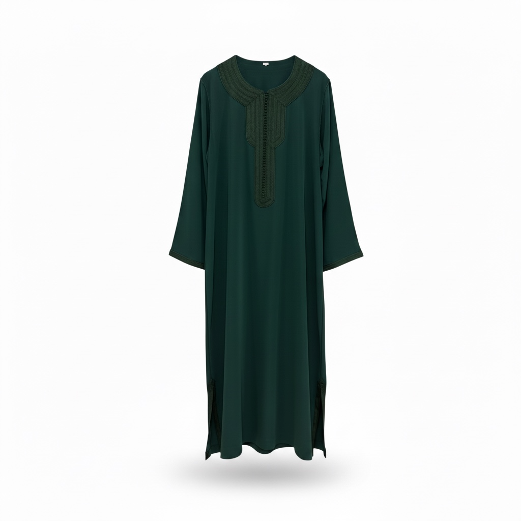 Kaftan Dress Neela vert émeraude