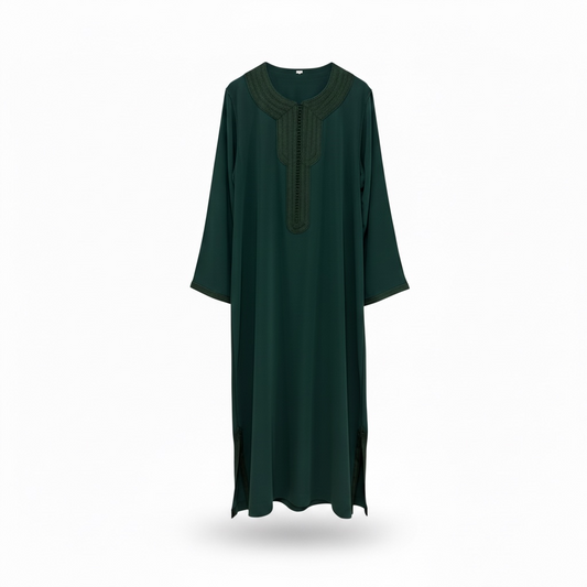 Kaftan Dress Neela vert émeraude
