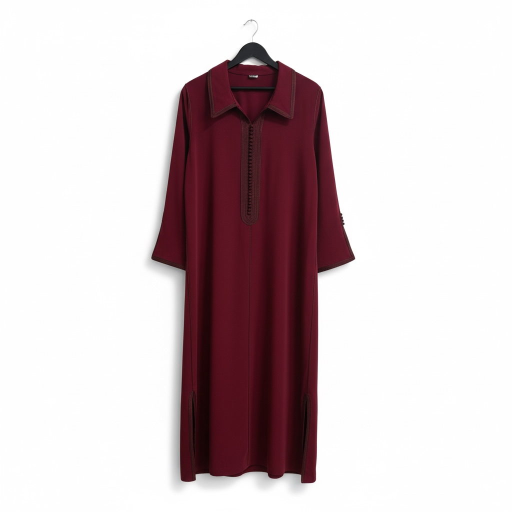 Kaftan Sahar Burgundy